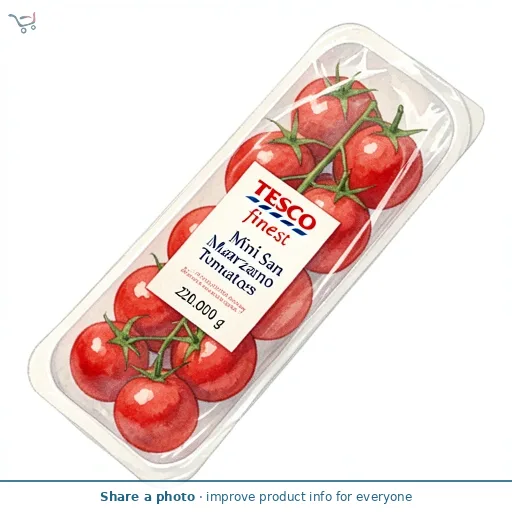 Tesco Finest Mini San Marzano Tomatoes 220G