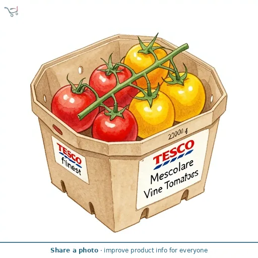 Tesco Finest Mescolare Vine Tomatoes 220G