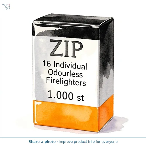Zip 16 Individual Odourless Firelighters