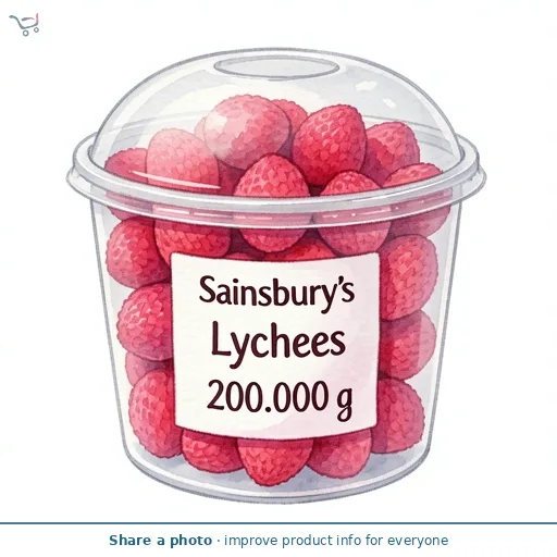 Sainsbury's Lychees 200g