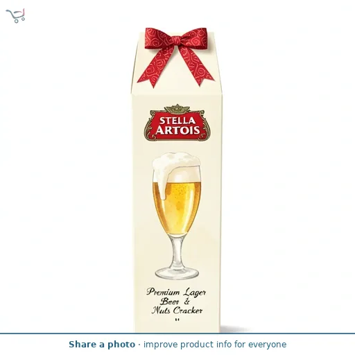 Stella Artois Premium Lager Beer & Nuts Cracker