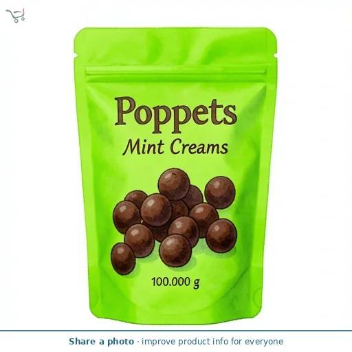Poppets Mint Creams 100g