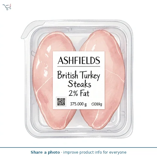 British Turkey Breast Steaks 2% Fat
