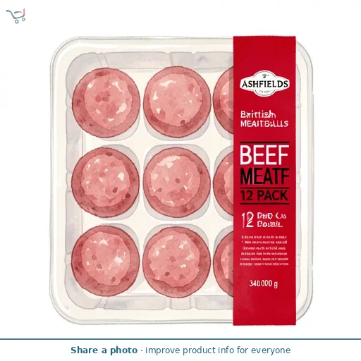 British Beef Meatballs 12 Pack