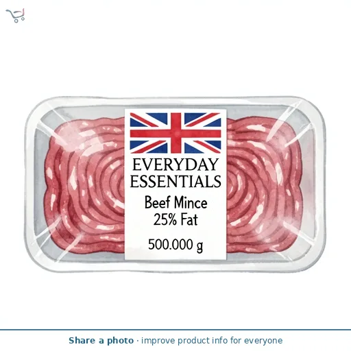 Beef Mince 25% Fat