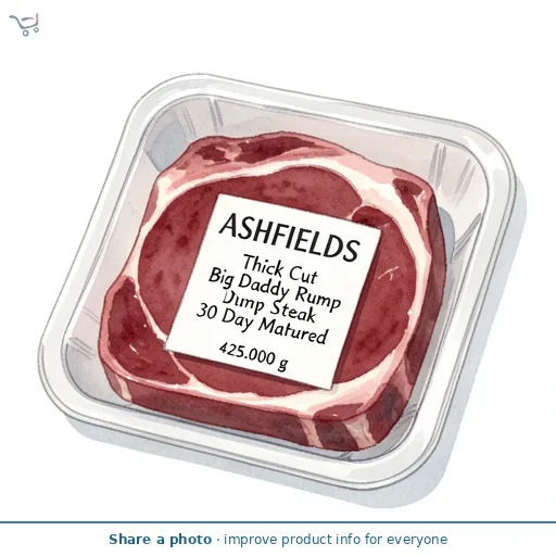 Thick Cut Big Daddy Rump Steak 30 Day Matured