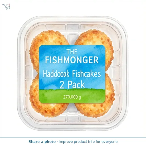 Haddock Fishcakes 2 Pack