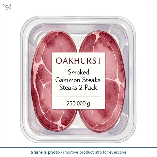 Smoked Gammon Steaks 2 Pack