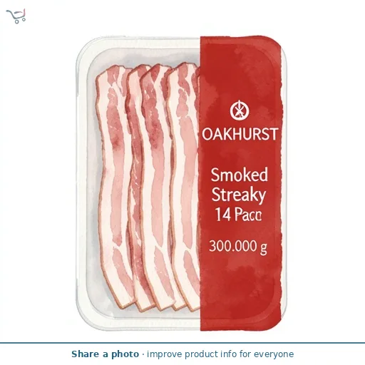 Smoked Streaky Bacon 14 Pack