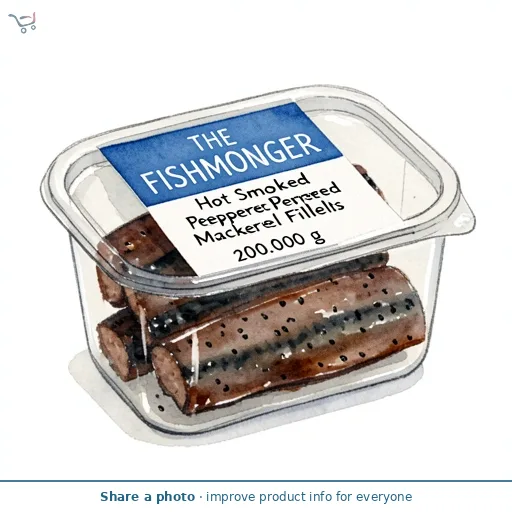 Hot Smoked Peppered Mackerel Fillets