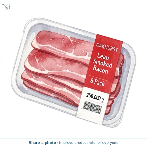 Lean Smoked Bacon 8 Pack