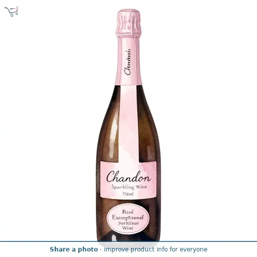 Chandon Rosé Exceptional Sparkling Wine 750ml