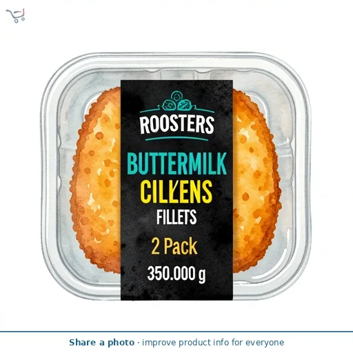 Buttermilk Chicken Fillets 2 Pack