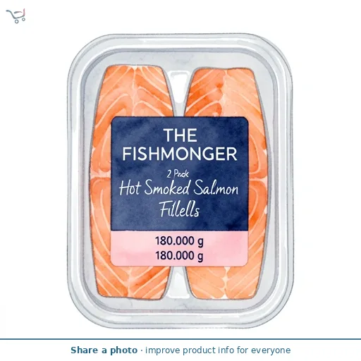 Hot Smoked Salmon Fillets 2 Pack