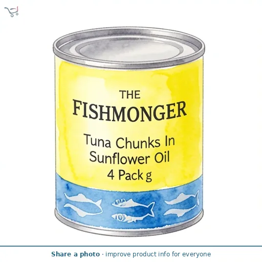 Tuna Chunks In Sunflower Oil 4 Pack