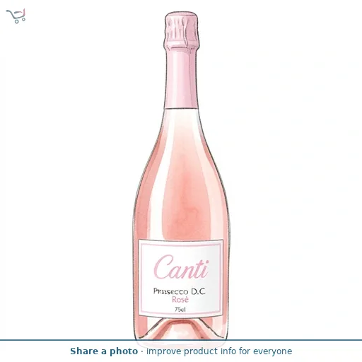 Canti Prosecco D.O.C Rosè 75cl