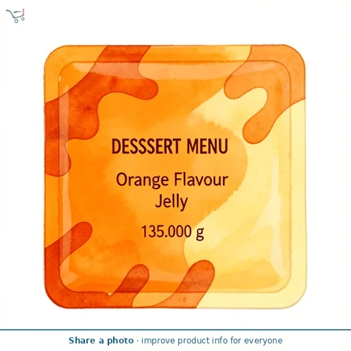 Orange Flavour Jelly