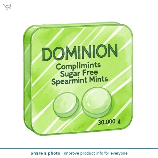 Complimints Sugar Free Spearmint Mints