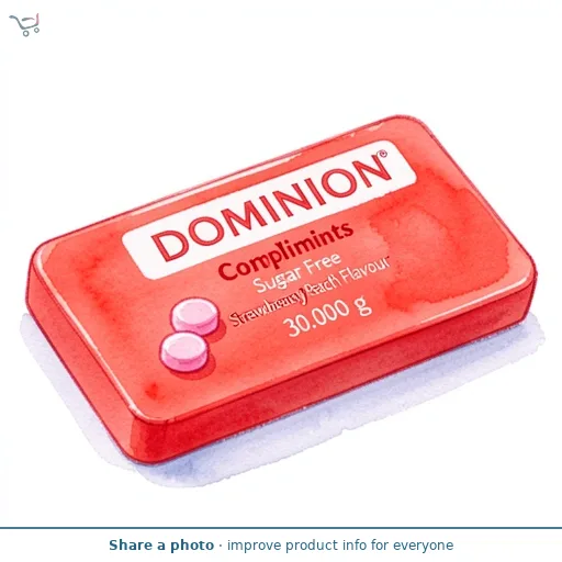 Complimints Sugar Free Strawberry & Peach Flavour