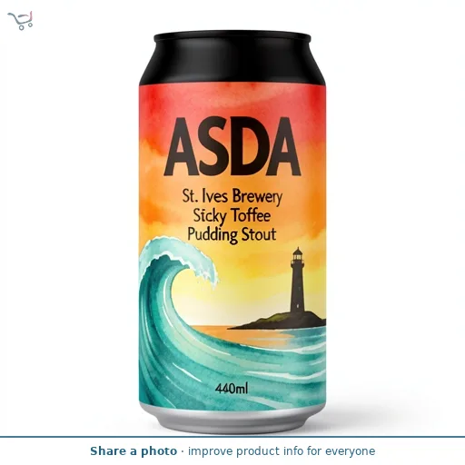 ASDA St. Ives Brewery Sticky Toffee Pudding Stout 440ml