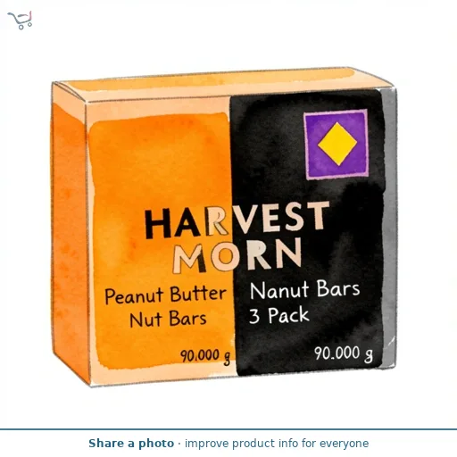 Peanut Butter Nut Bars 3 Pack