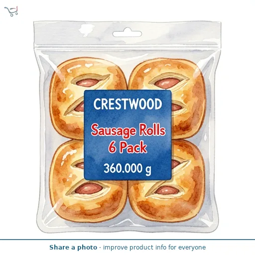Sausage Rolls 6 Pack