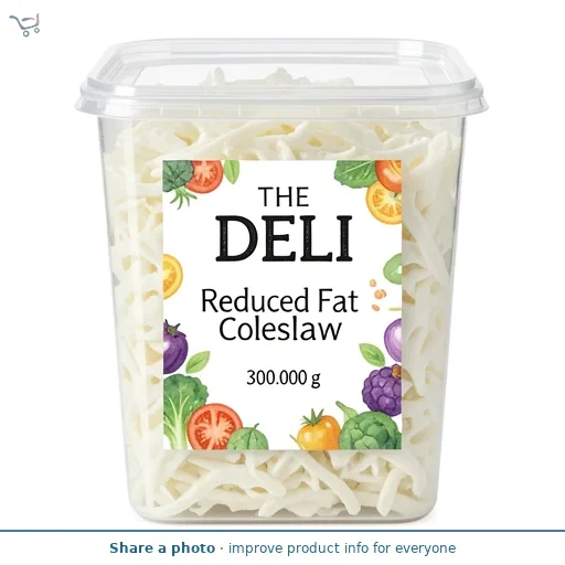 Reduced Fat Coleslaw