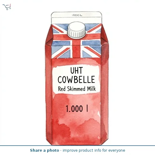 UHT Red Skimmed Milk