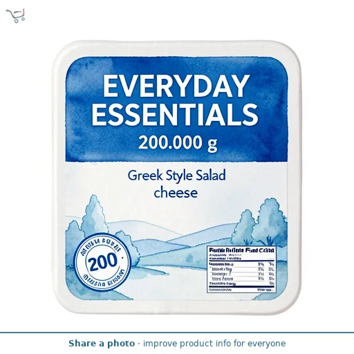 Greek Style Salad cheese