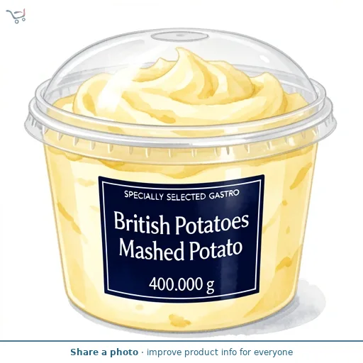 British Potatoes Mashed Potato