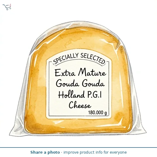 Extra Mature Gouda Holland P.G.I Cheese
