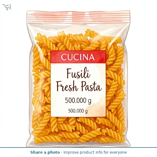 Fusili Fresh Pasta