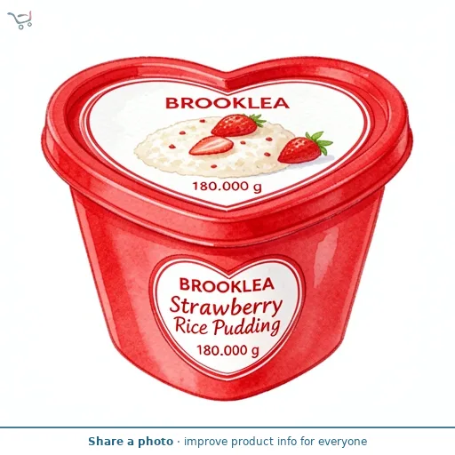 Strawberry Rice Pudding