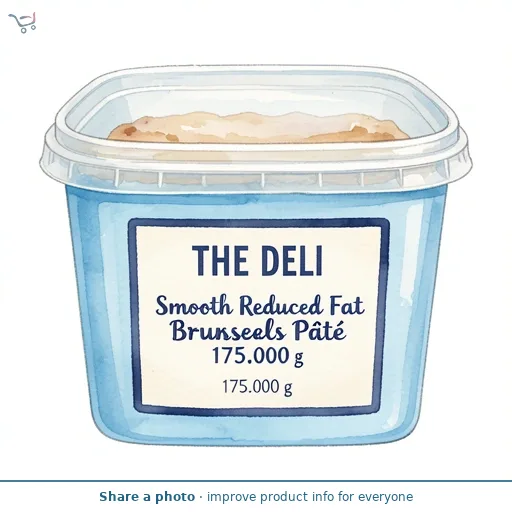 Smooth Reduced Fat Brussels Pâté