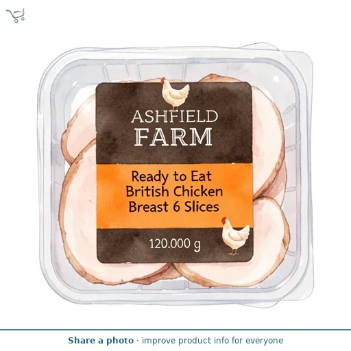 Ready to Eat British Chicken Breast 6 Slices