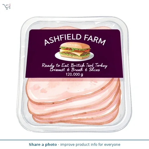 Ready to Eat British Turkey Breast 6 Slices