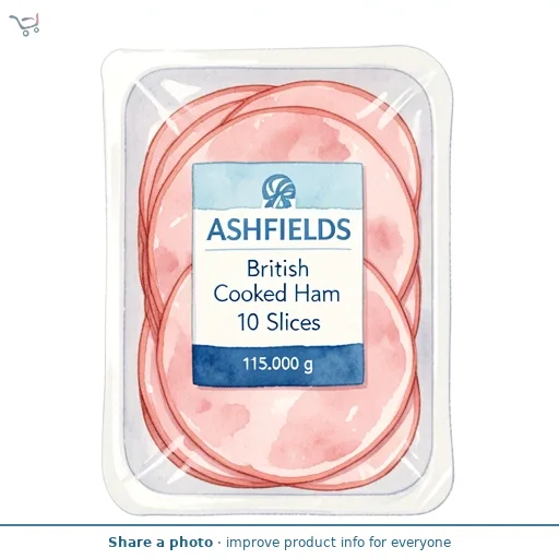 British Cooked Ham 10 Slices