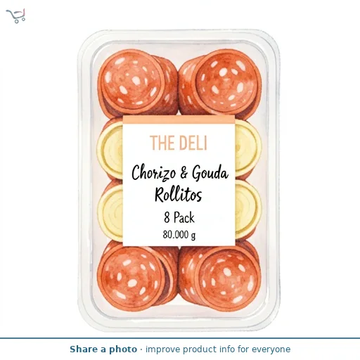 Chorizo & Gouda Rollitos 8 Pack