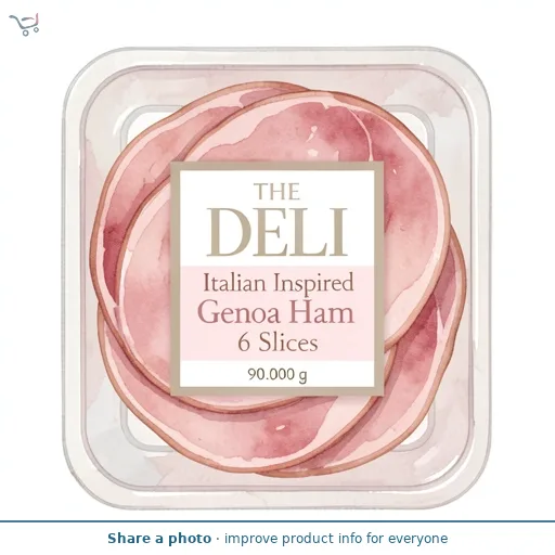 Italian Inspired Genoa Ham 6 Slices