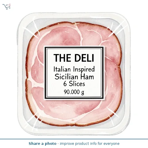 Italian Inspired Sicilian Ham 6 Slices