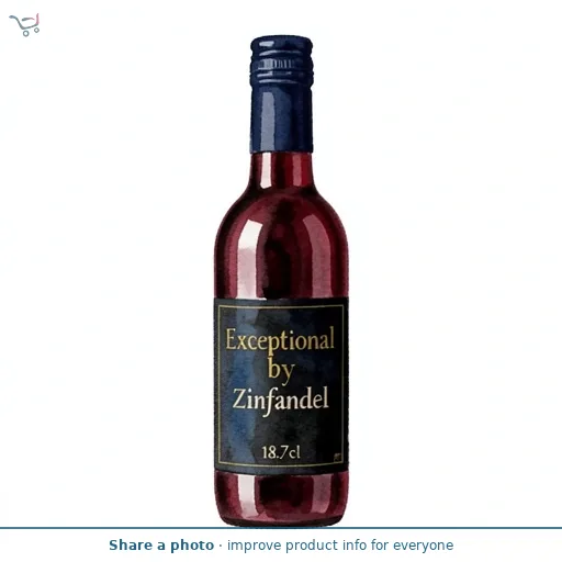 Exceptional by ASDA Zinfandel 18.7cl
