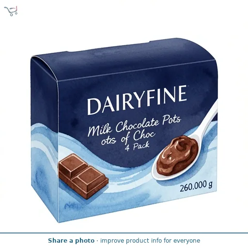 Milk Chocolate Pots of Choc 4 Pack