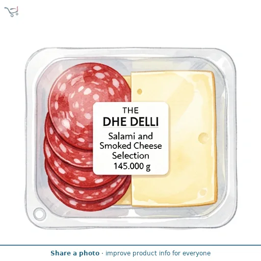 Salami and Smoked Cheese Selection