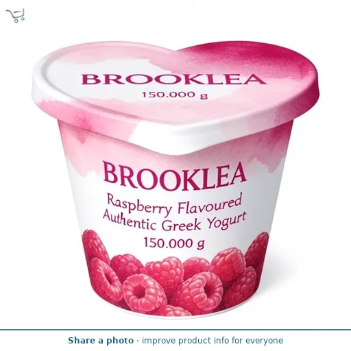 Raspberry Flavoured Authentic Greek Yogurt