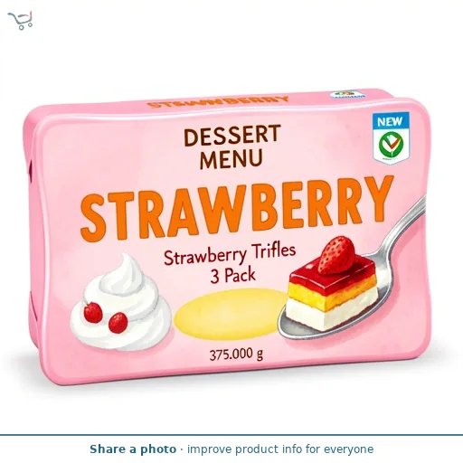 Strawberry Trifles 3 Pack