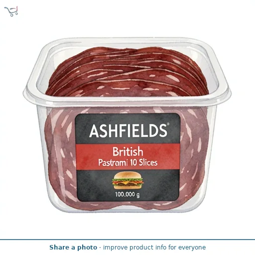 British Pastrami 10 Slices