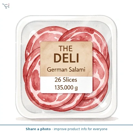 German Salami 26 Slices