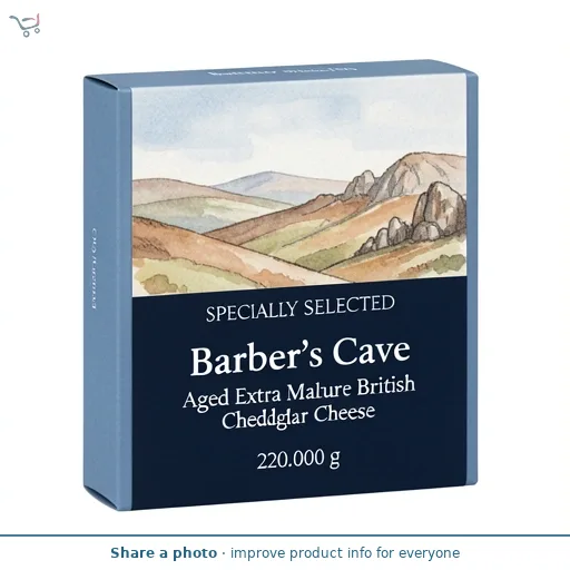Barber's Cave Aged Extra Mature British Cheddar Cheese