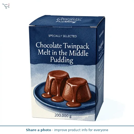 Chocolate Twinpack Melt in the Middle Pudding