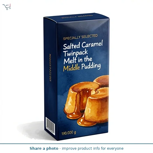 Salted Caramel Twinpack Melt in the Middle Pudding
